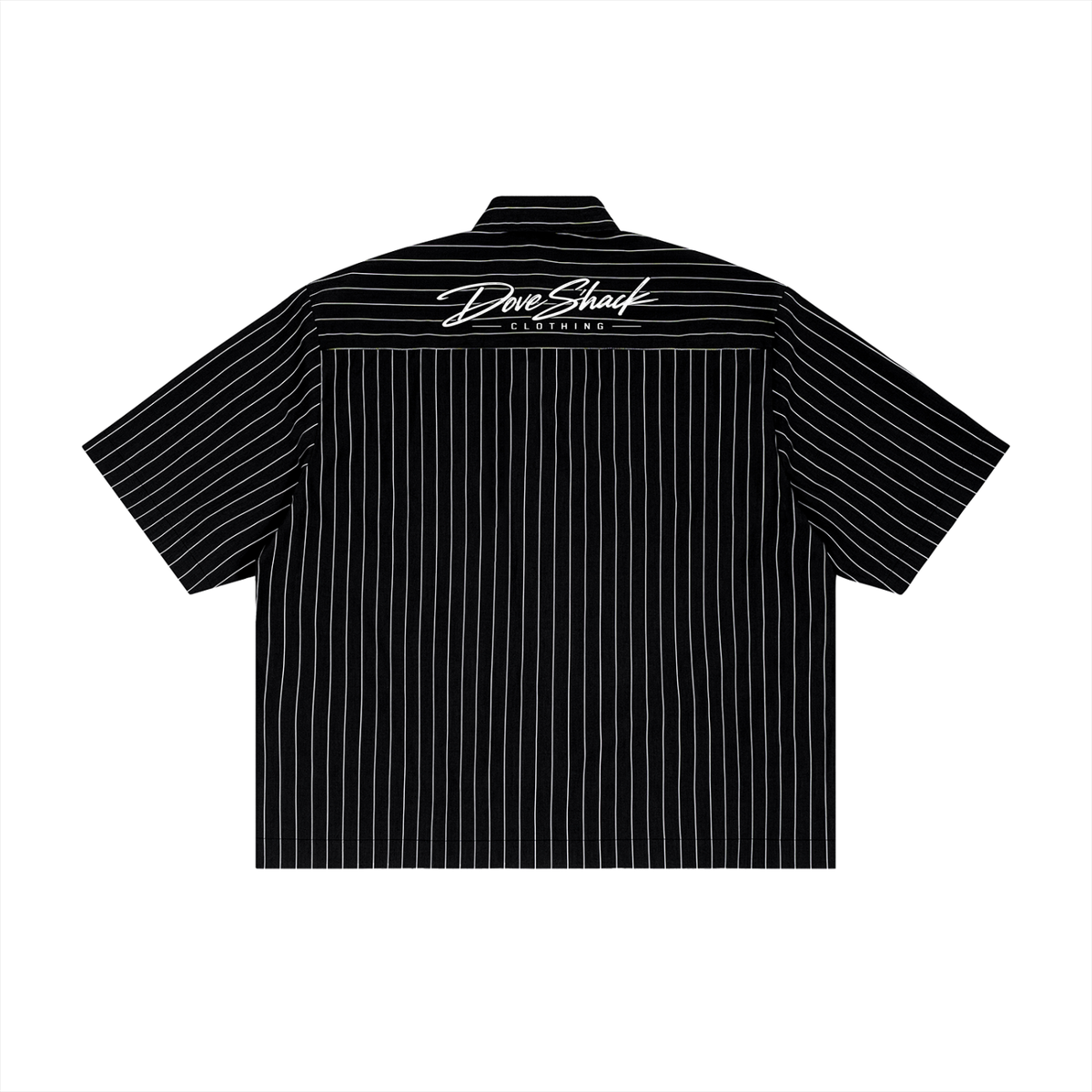 "On Pine" Casual Boxy Button-Up Shirt