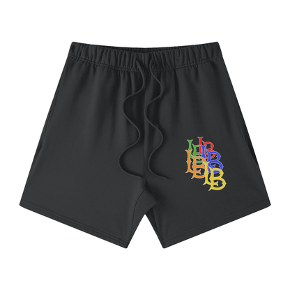 Multi Color LB - Streetwear Heavyweight Earth Tone - Shorts