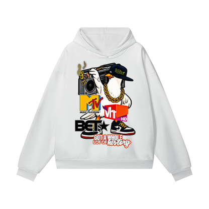 "Duece & The Crew" Poster Super Heavyweight Fleece Hoodie