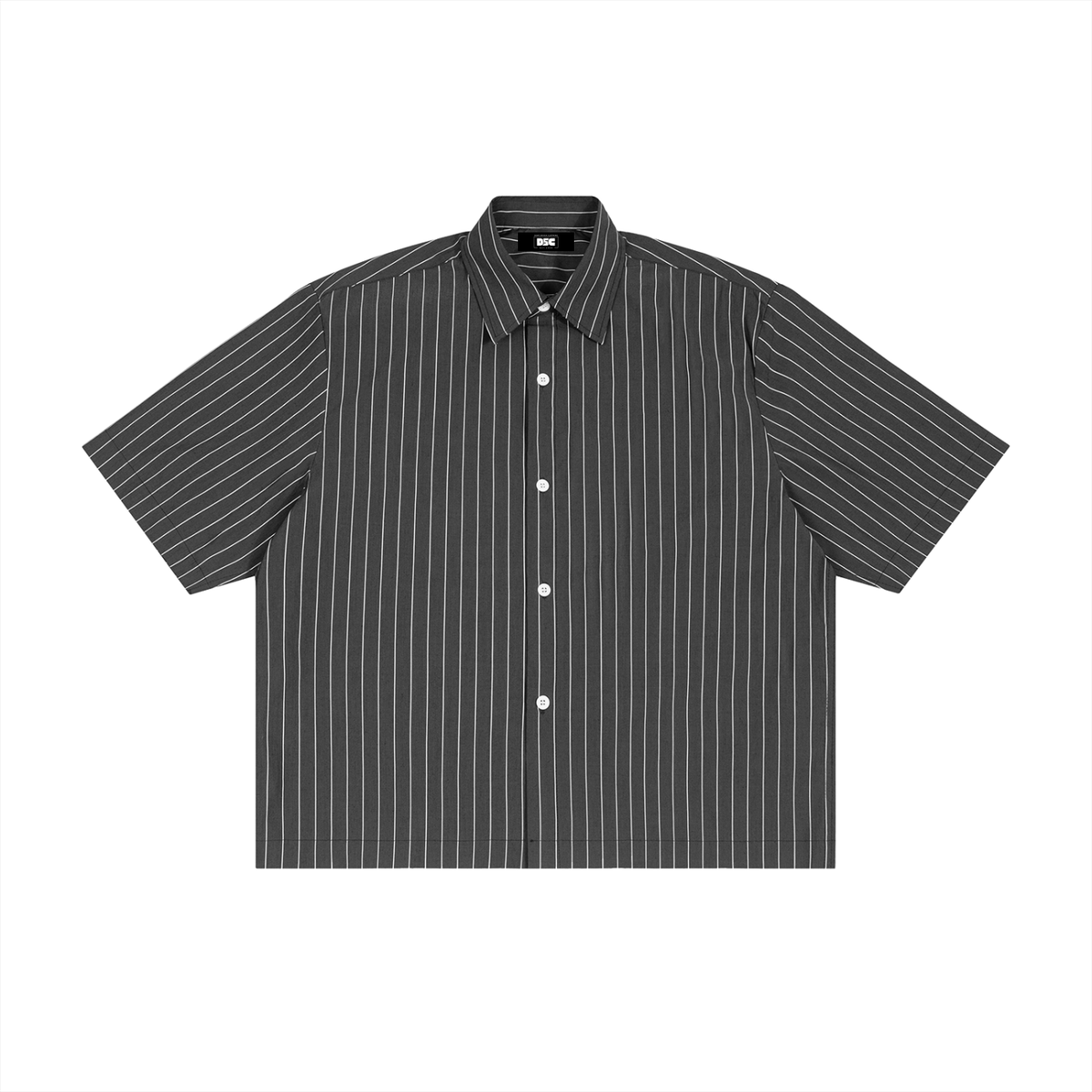 "On Pine" Casual Boxy Button-Up Shirt