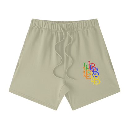 Multi Color LB - Streetwear Heavyweight Earth Tone - Shorts