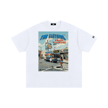 "Duece & The Crew" Unisex Oversized Poster T-Shirt