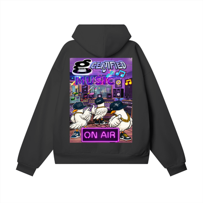 "Duece & The Crew" Poster Super Heavyweight Fleece Hoodie