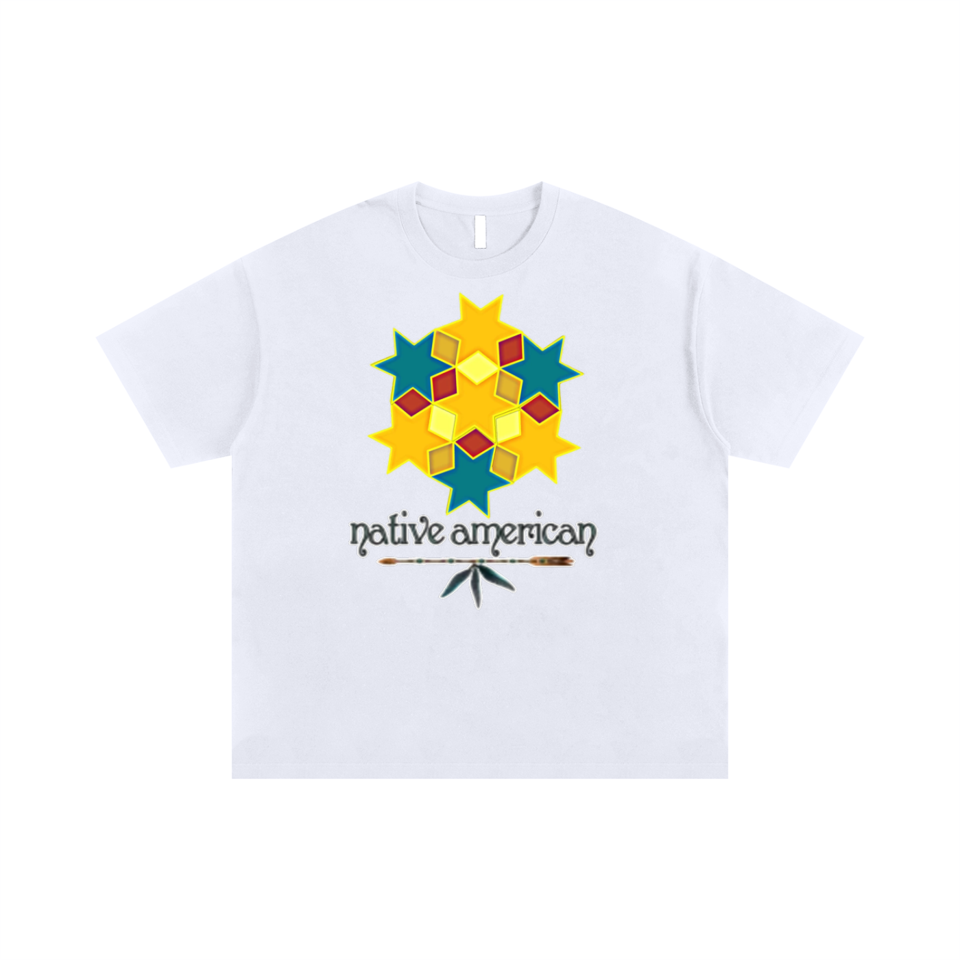 Tribal Star - Cotton T-Shirt