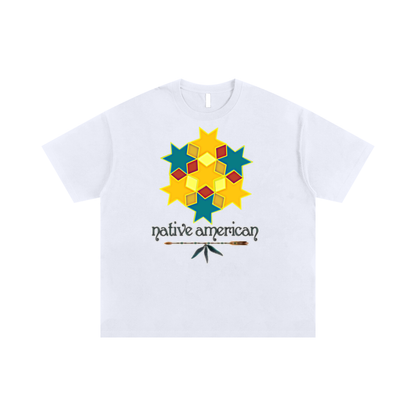 Tribal Star - Cotton T-Shirt