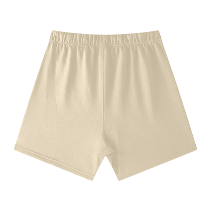 Duece the Dove Heavyweight Earth Tone Cotton Shorts