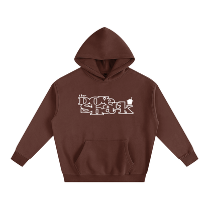 Original Summertime in the LBC Dove Shack Logo - Fleeced Hoodie