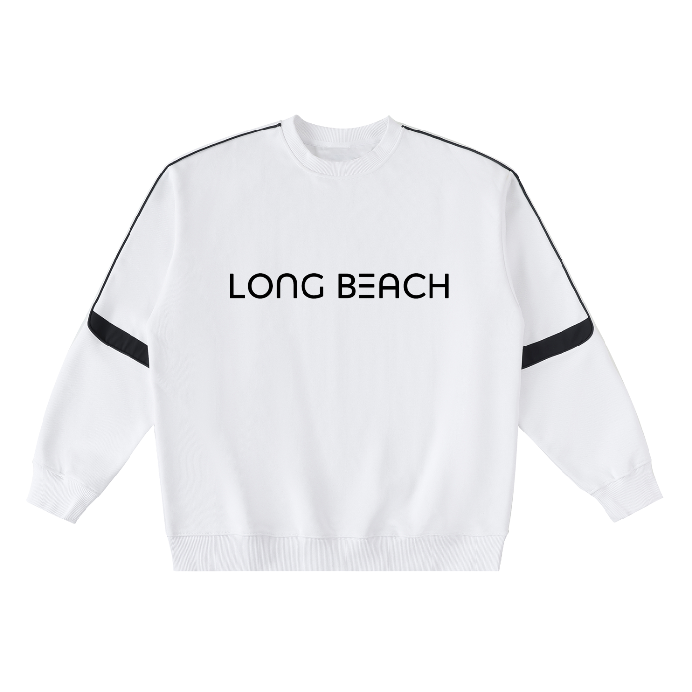 Long Beach Casual - Oversized Crewneck Sweatshirt