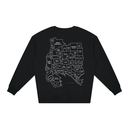 "Block 2 Block" Unisex Loose Crewneck Sweatshirt