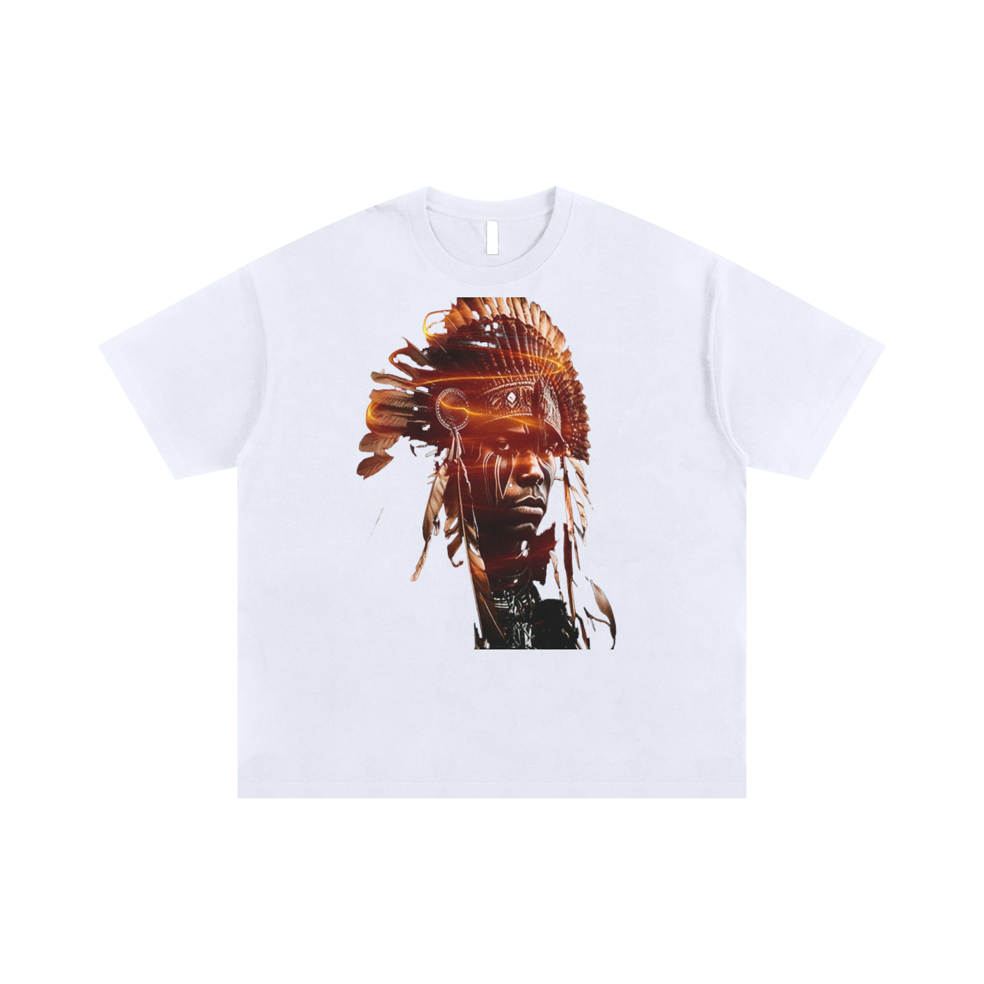 The Black Chief - Oversized Cotton T-Shirt