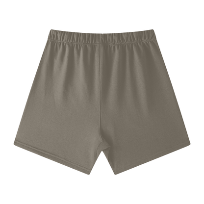 Duece the Dove Heavyweight Earth Tone Cotton Shorts