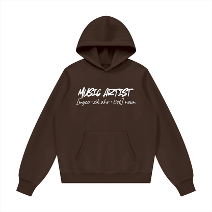 "Artist Ingredients" Unisex Fleece Hoodie