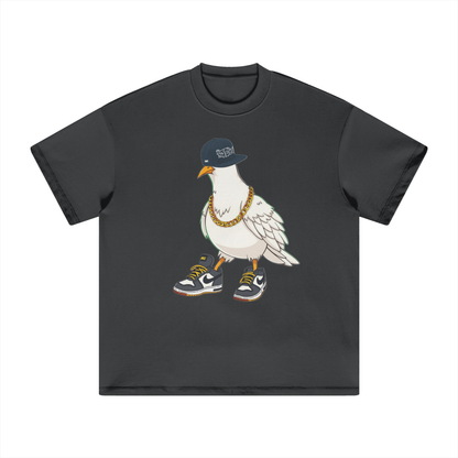 Duece the Dove Heavyweight Earth Tone T-Shirt