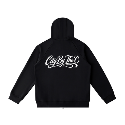 "City By The C" Long Beach Heavyweight Zip Hoodie