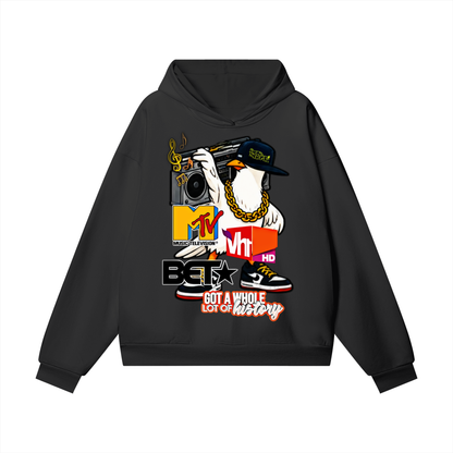 "Duece & The Crew" Poster Super Heavyweight Fleece Hoodie