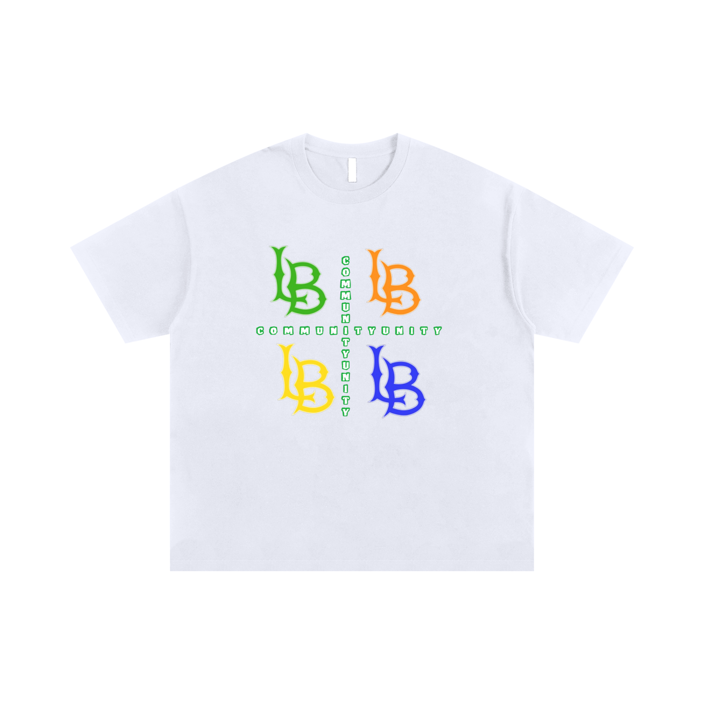 Community Unity Multi LB Oversized T-shirt