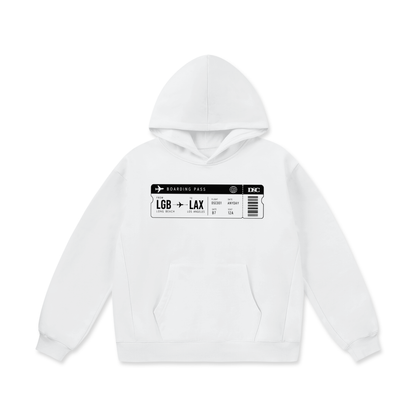 Boarding Pass To Success | Oversize Heavyweight Hoodie