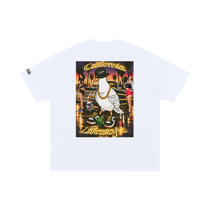 "Duece & The Crew" Unisex Oversized Poster T-Shirt