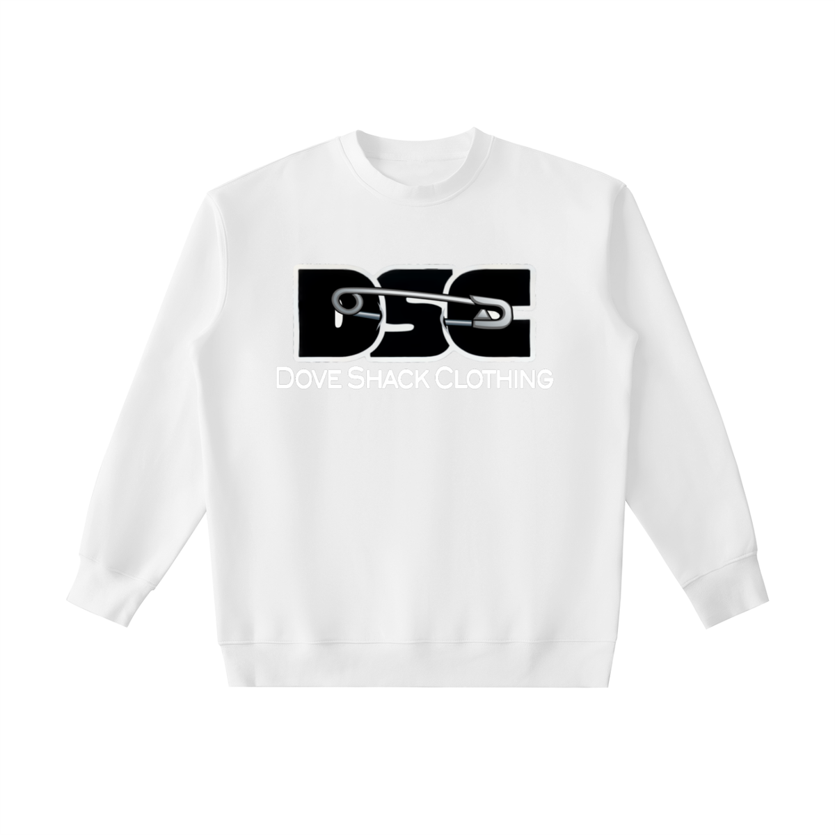 Dove Shack Clothing Logo Essential Heavyweight Crewneck Sweatshirt