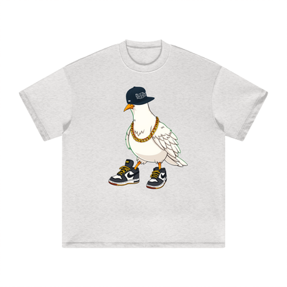 Duece the Dove Heavyweight Earth Tone T-Shirt