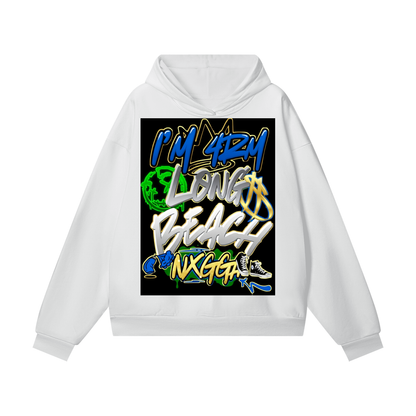 "Where U From" Super Heavyweight Hidden Pocket Hoodie