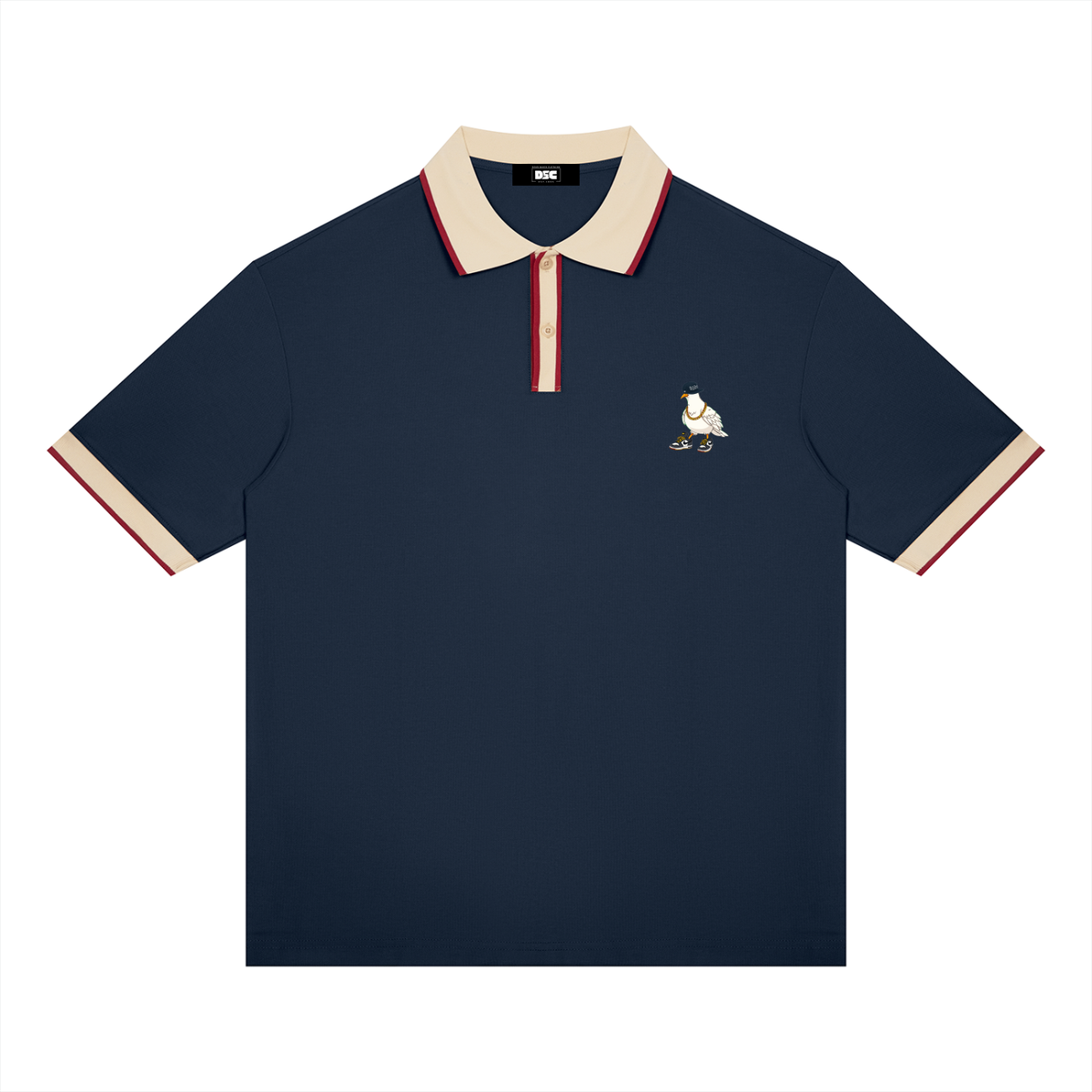 "Mascot Dove"  Polo Shirt