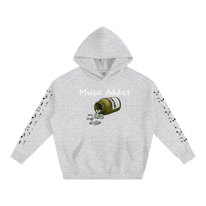 Music Addict Fleeced Hoodie