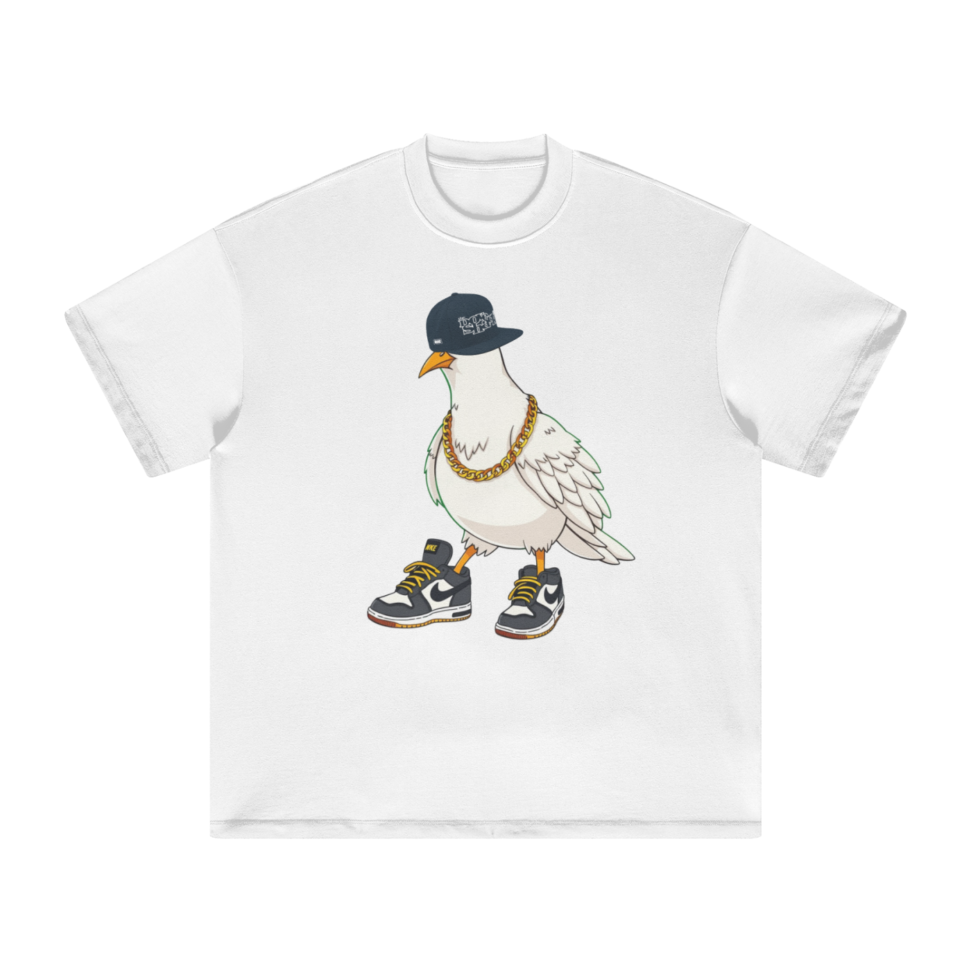 Duece the Dove Heavyweight Earth Tone T-Shirt