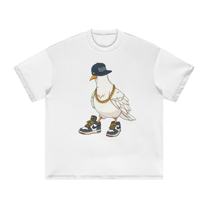 Duece the Dove Heavyweight Earth Tone T-Shirt