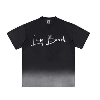 Long Beach Casual Wear - Sunfade Vintage Washed T-Shirt