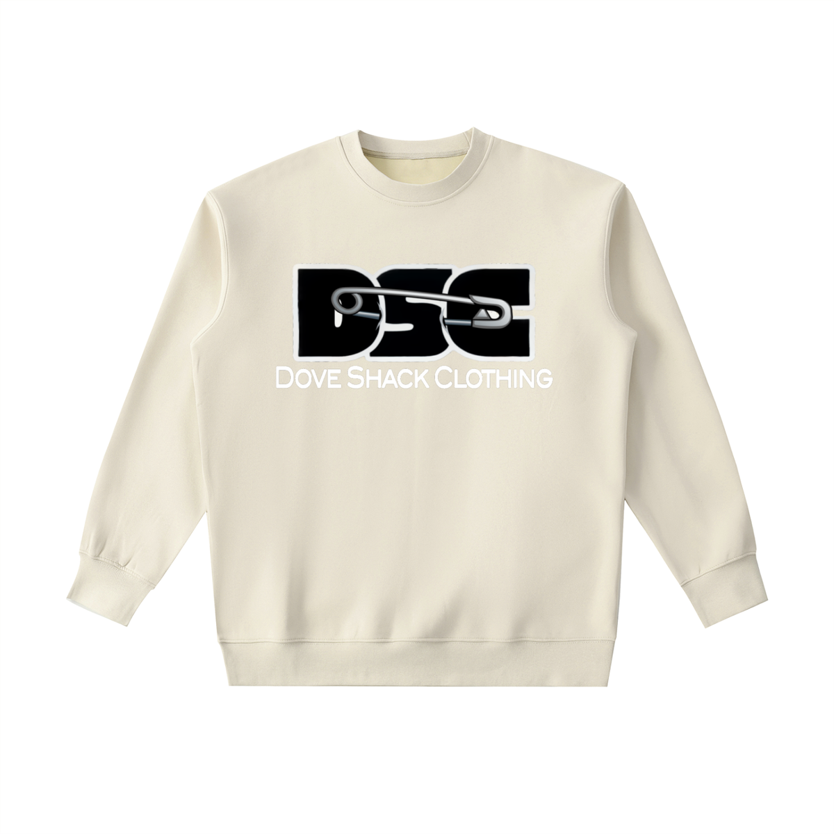 Dove Shack Clothing Logo Essential Heavyweight Crewneck Sweatshirt
