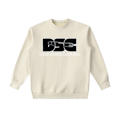 Dove Shack Clothing Logo Essential Heavyweight Crewneck Sweatshirt