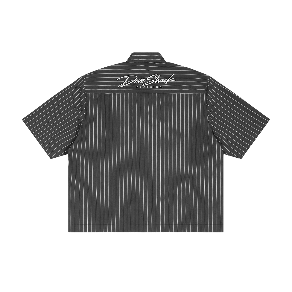 "On Pine" Casual Boxy Button-Up Shirt