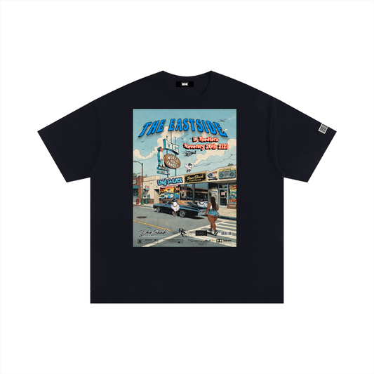 "Duece & The Crew" Unisex Oversized Poster T-Shirt