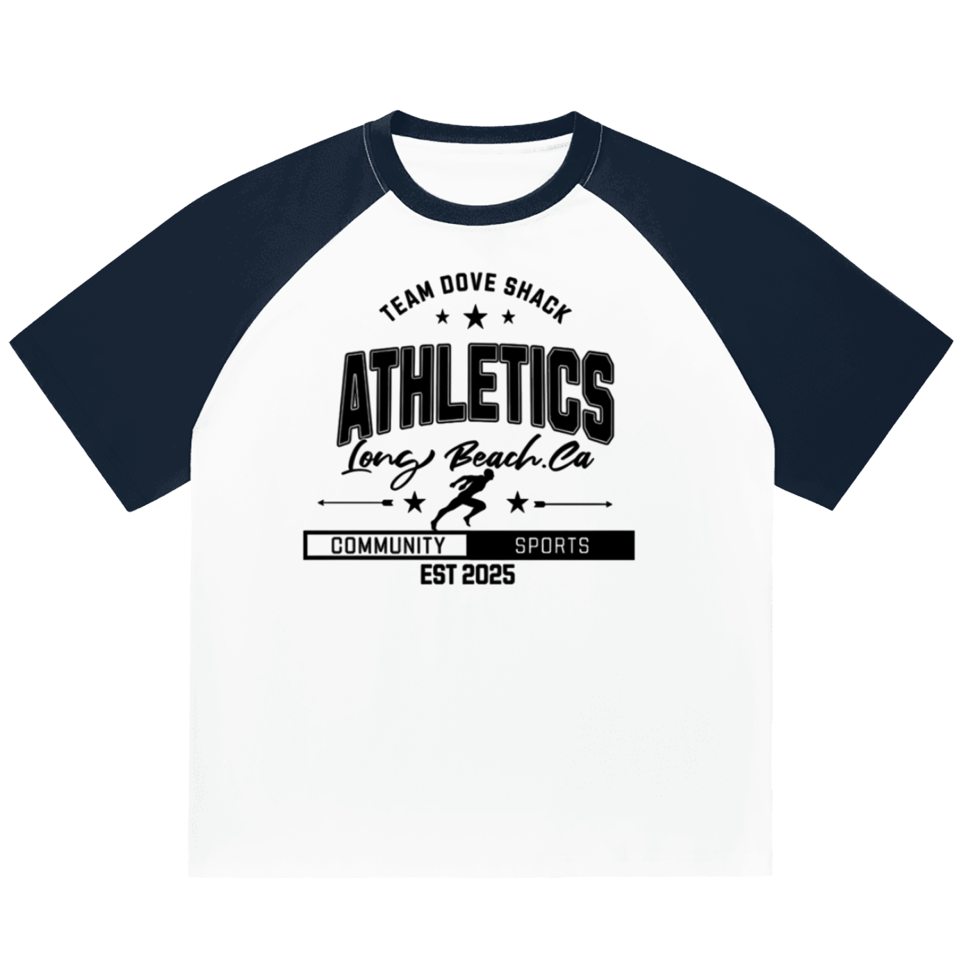 Team Dove Shack Athletics Raglan Sleeve T-shirt