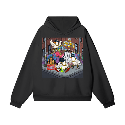 "Duece & The Crew" Poster Super Heavyweight Fleece Hoodie