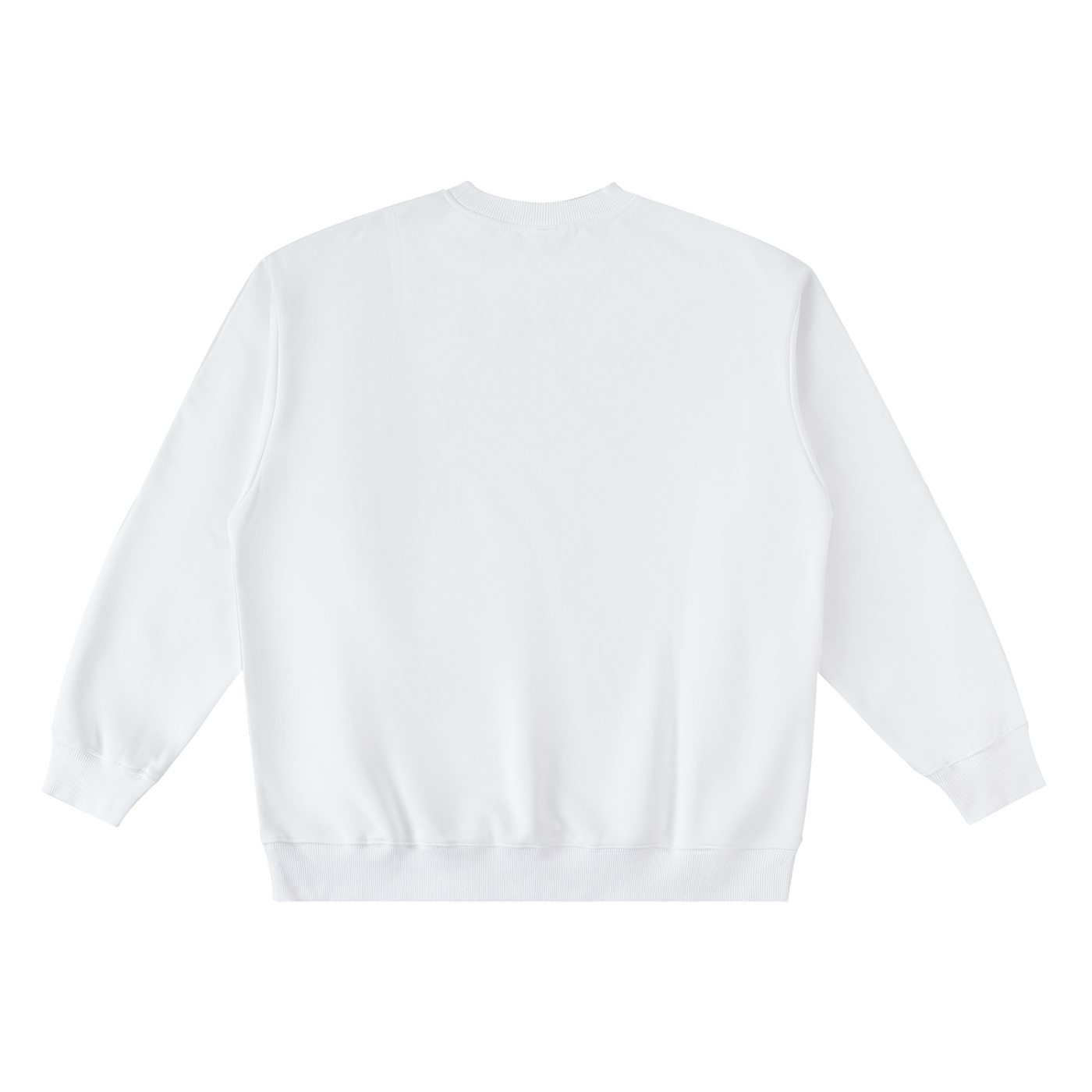 Long Beach Casual Wear - Oversized Crewneck Taped Sweatshirt