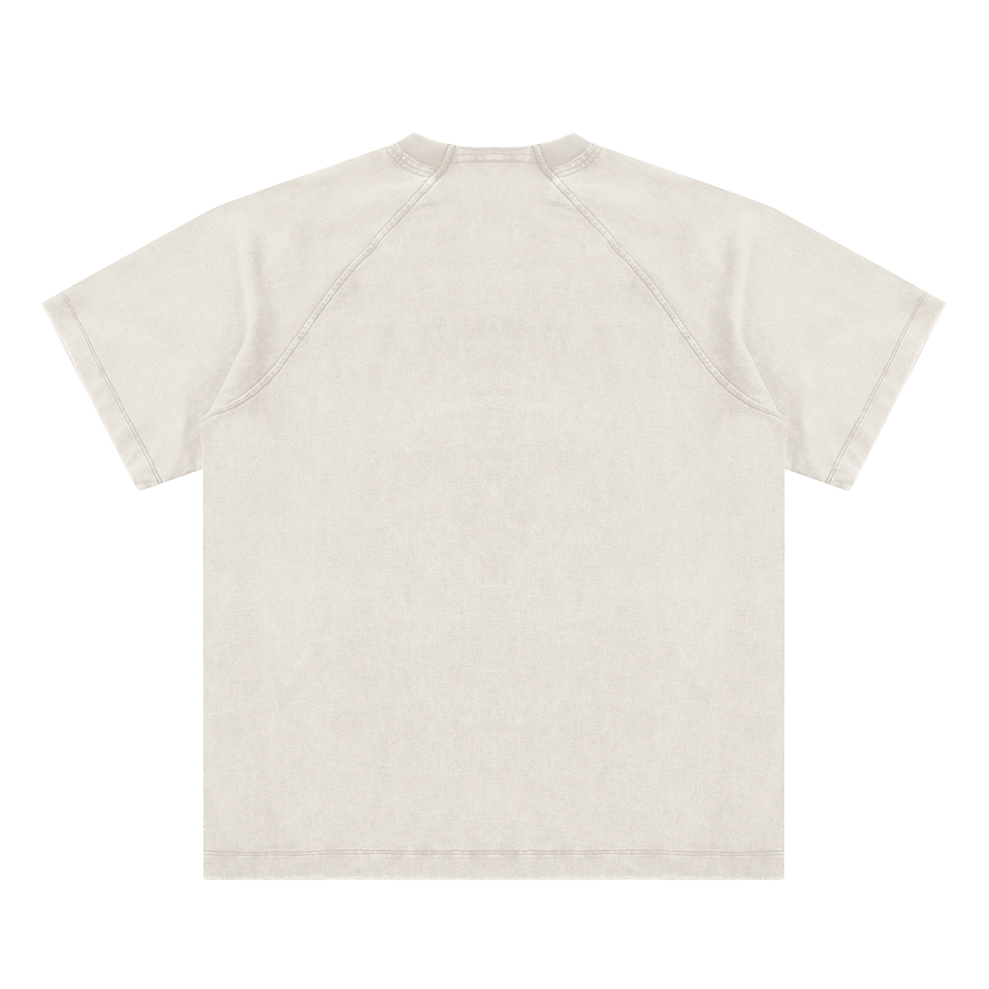 Duece the Dove Vintage Washed Raglan Cotton T-Shirt