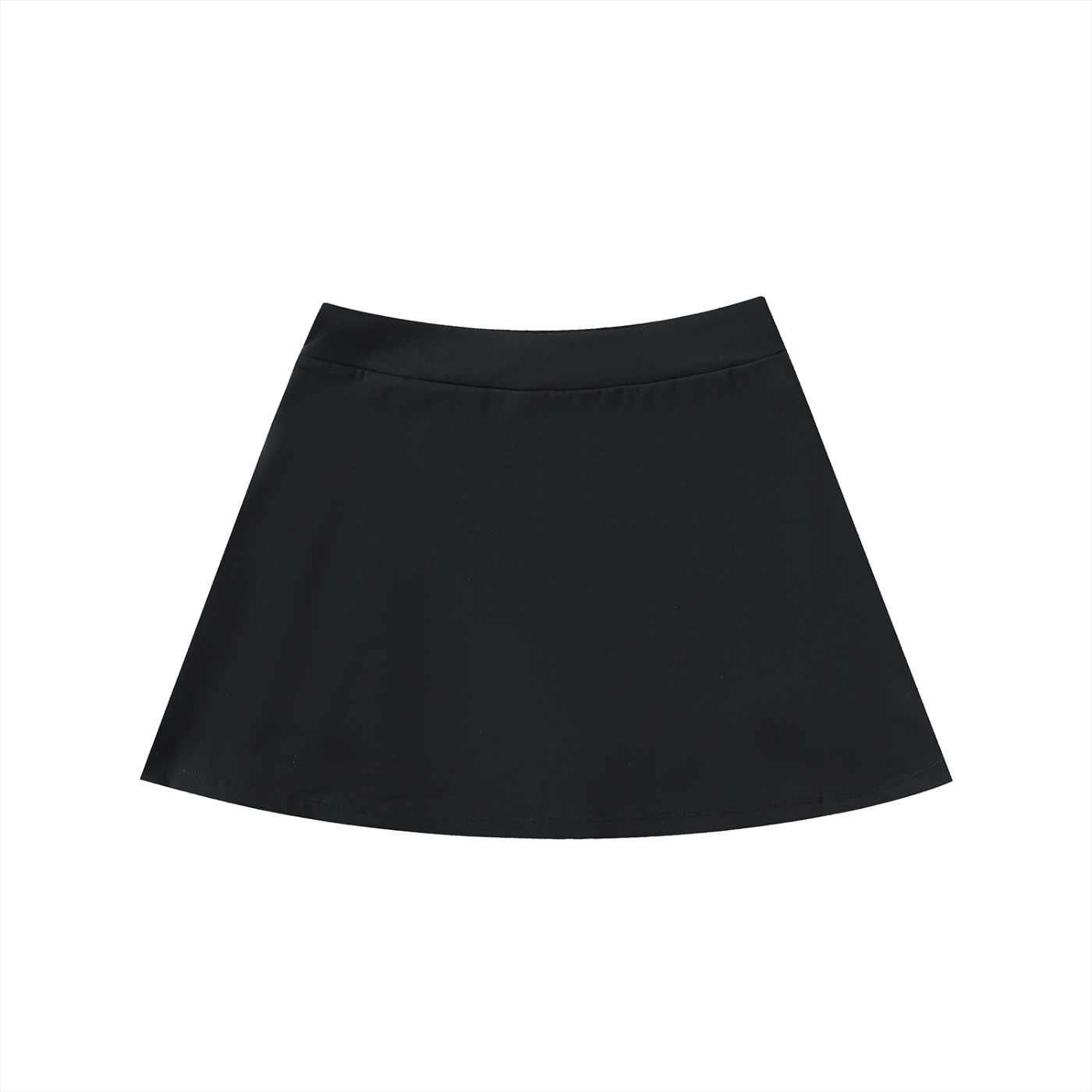 Long Beach Casual Wear - Women's High-Waist Pocketed A-Line Skirt
