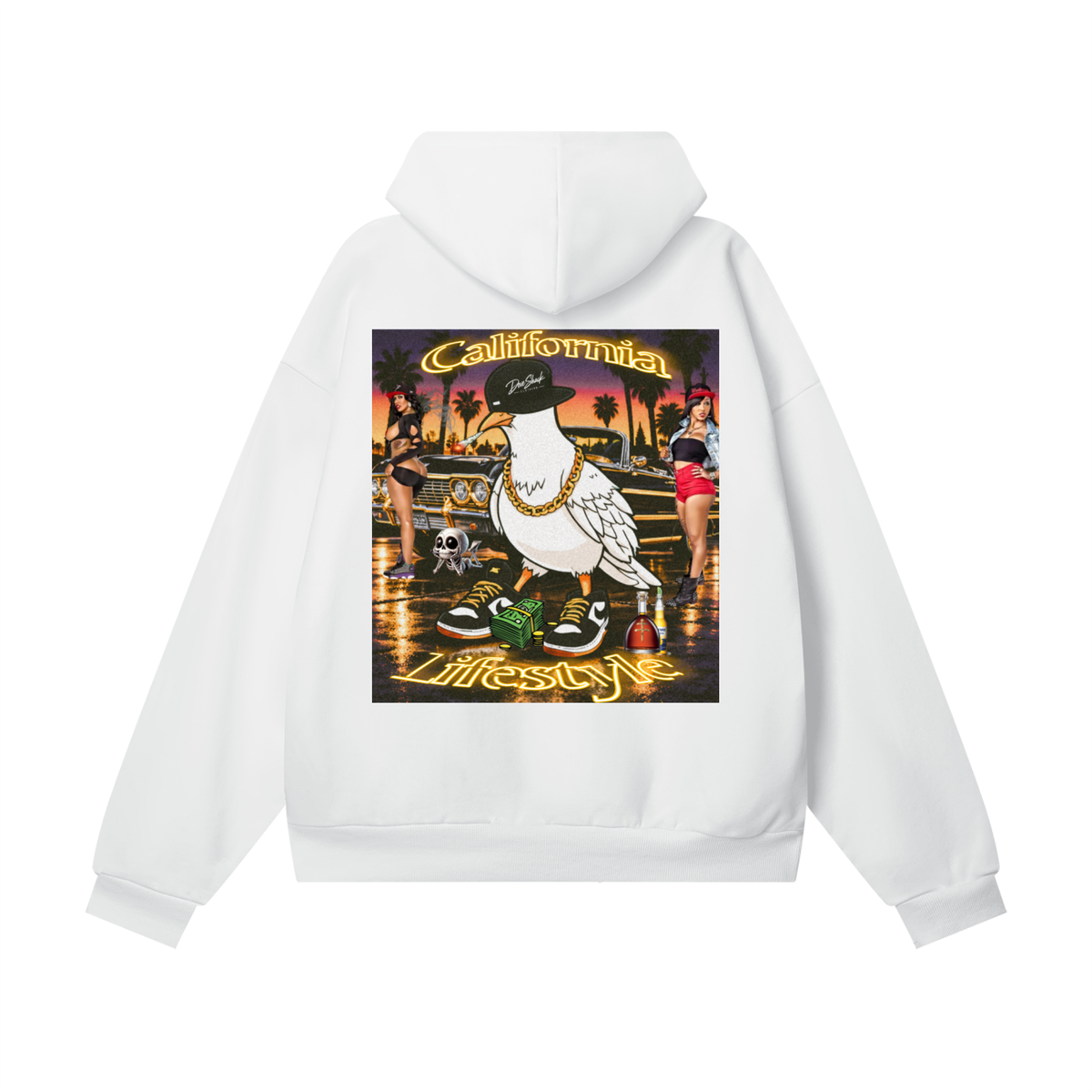 "Duece & The Crew" Poster Super Heavyweight Fleece Hoodie