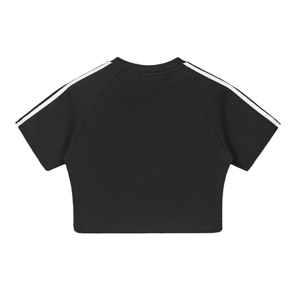 Long Beach Casual Wear - Women's Taped Cooling Performance Crop Top