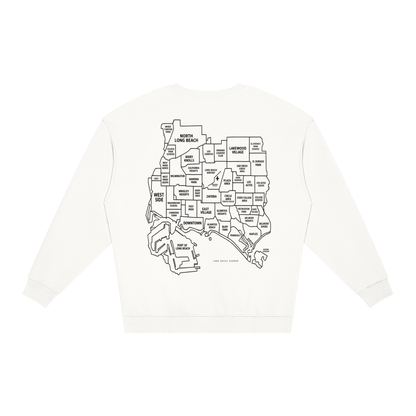 "Block 2 Block" Unisex Loose Crewneck Sweatshirt