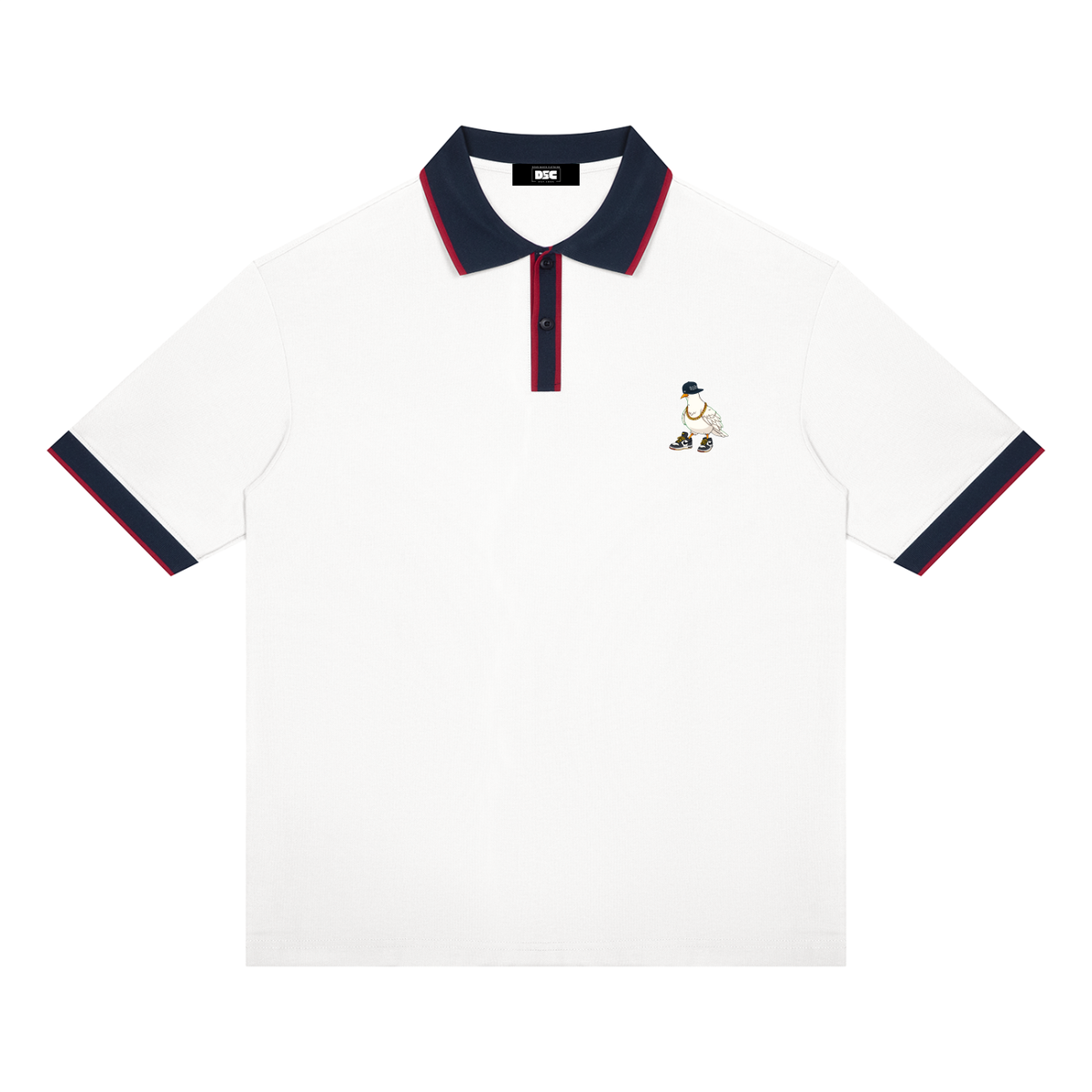 "Mascot Dove"  Polo Shirt