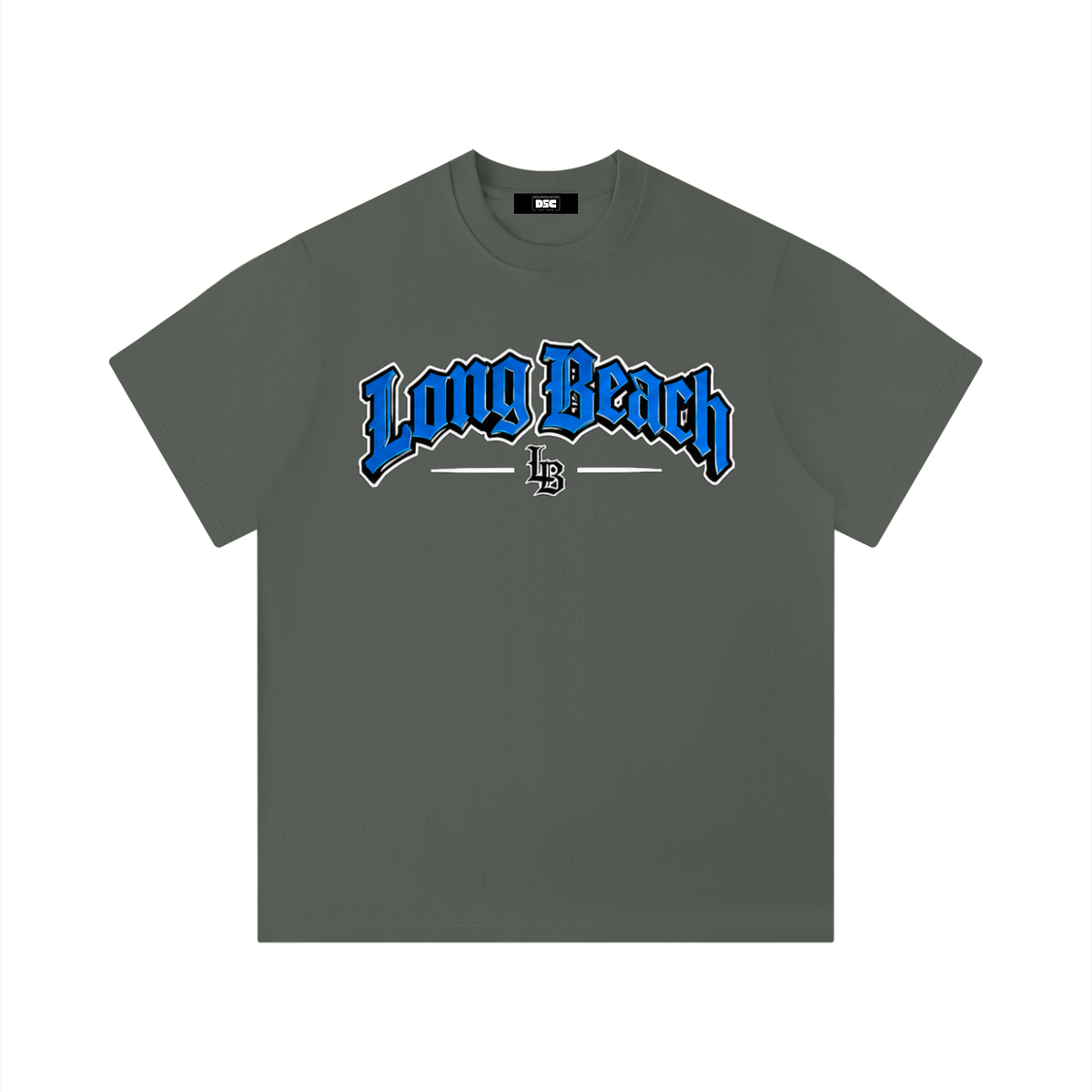 "City By The C" Blue logo Regular Fit T-Shirt
