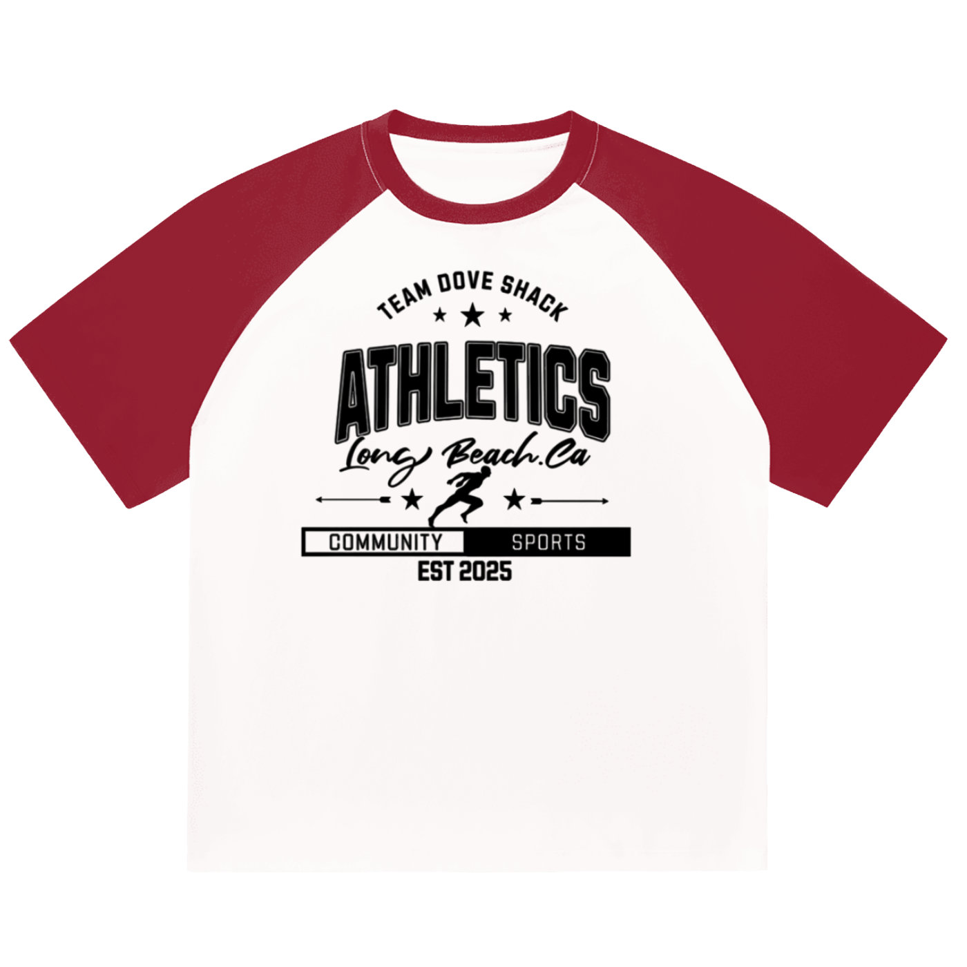 Team Dove Shack Athletics Raglan Sleeve T-shirt