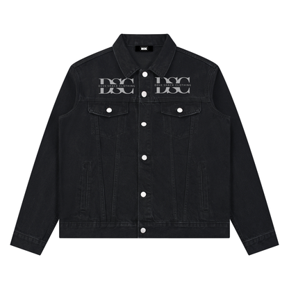 Unisex Vintage Wash Denim Jacket