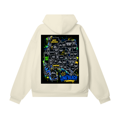 "Where U From" Super Heavyweight Hidden Pocket Hoodie