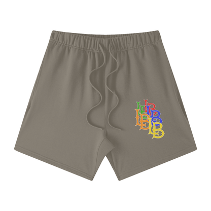 Multi Color LB - Streetwear Heavyweight Earth Tone - Shorts