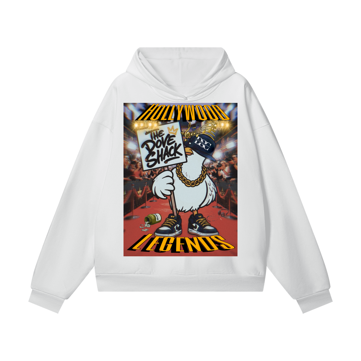 "Duece & The Crew" Poster Super Heavyweight Fleece Hoodie