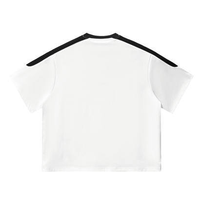 "Dove Shack Clothing" Unisex Color Block Oversized T-Shirt